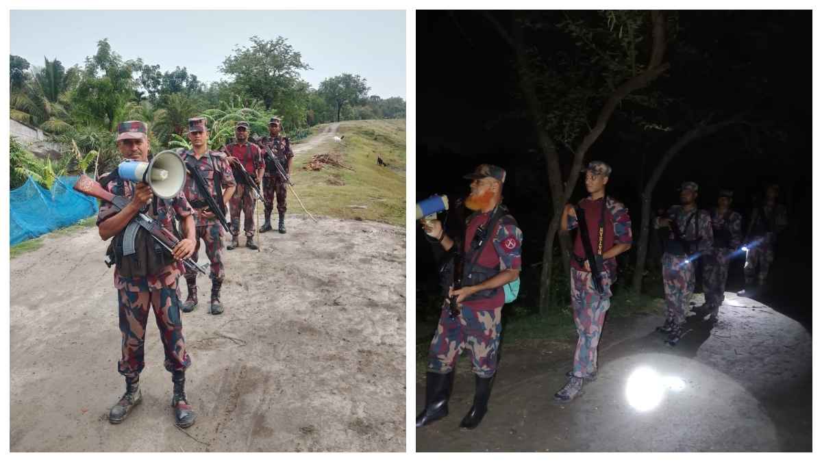 সাতক্ষীরা সীমান্তে পুশইন প্রতিরোধে কড়া নজরদারিতে বিজিবি