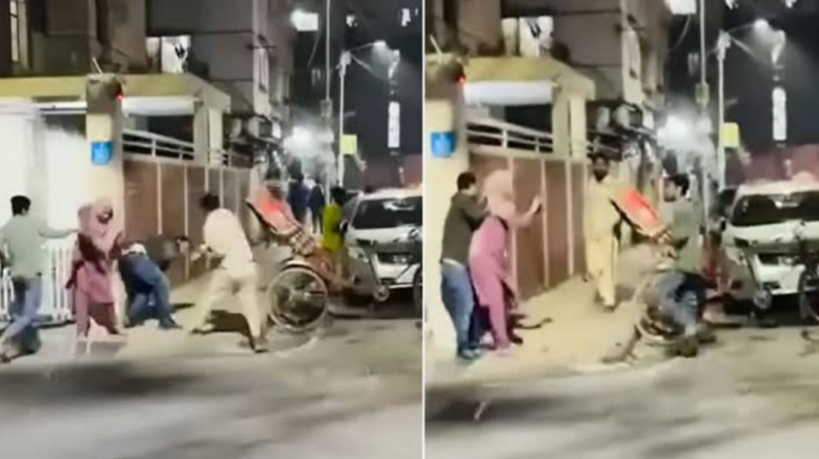 নিজের জীবন বাজি রেখে স্বামীকে বাঁচাতে ঢাল হয়ে দাঁড়ালেন স্ত্রী