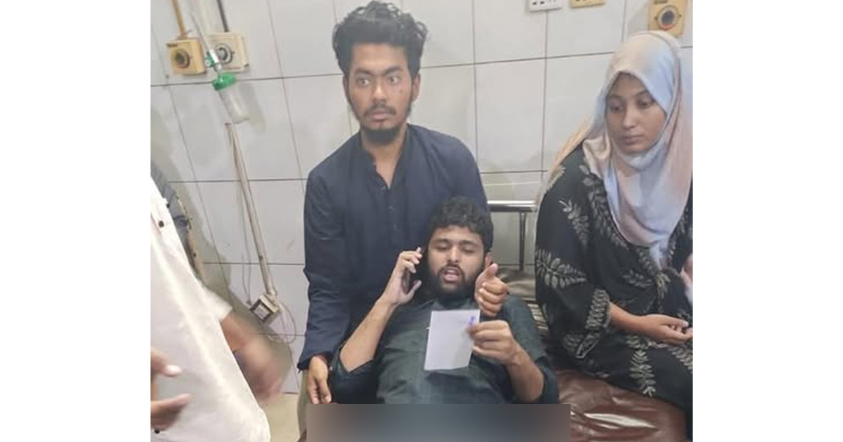 ইনকিলাব মঞ্চের জাবের গুলিবিদ্ধ