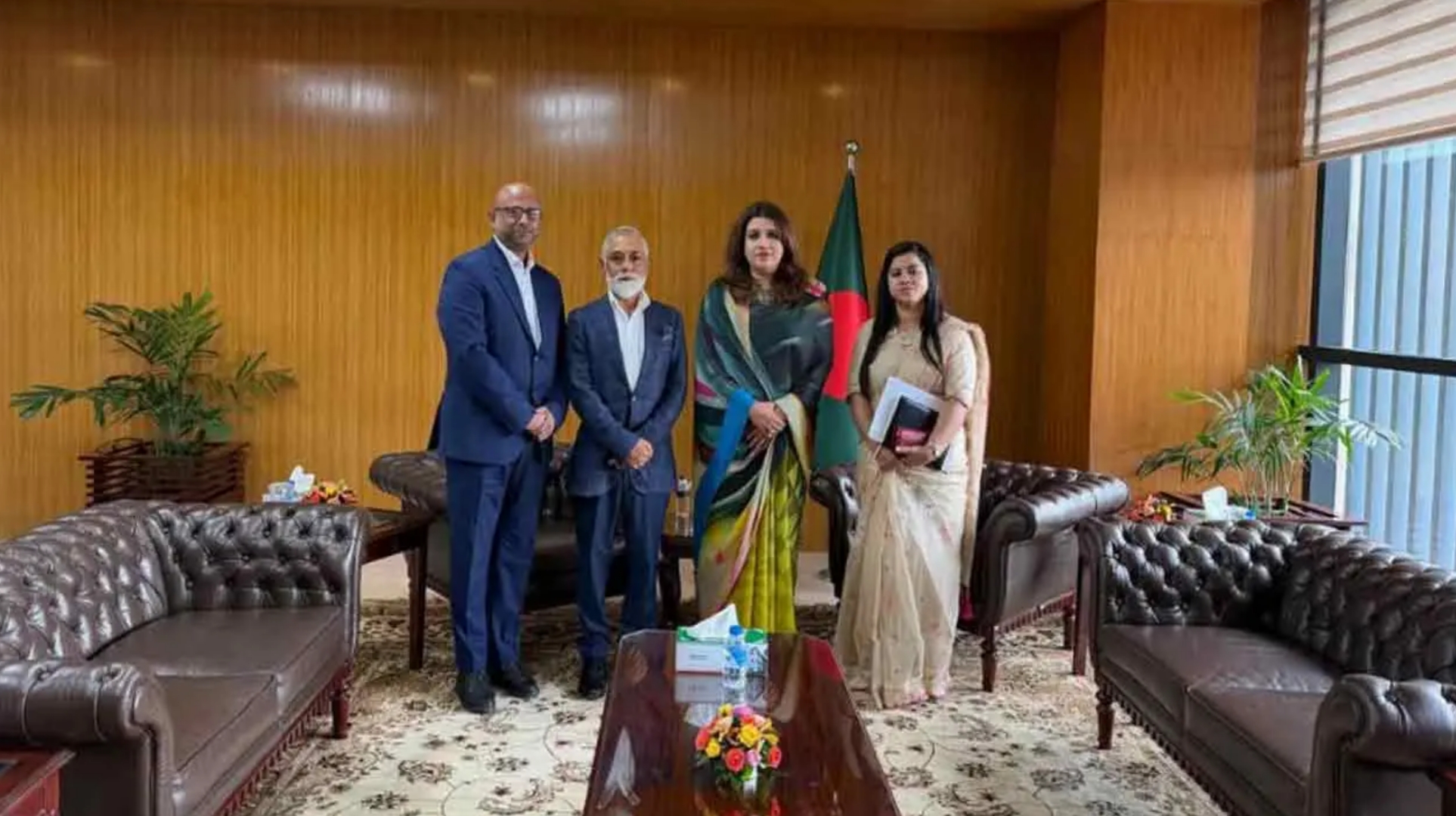 পররাষ্ট্র প্রতিমন্ত্রীর সঙ্গে বোয়েসেলের ব্যবস্থাপনা পরিচালকের সাক্ষাৎ