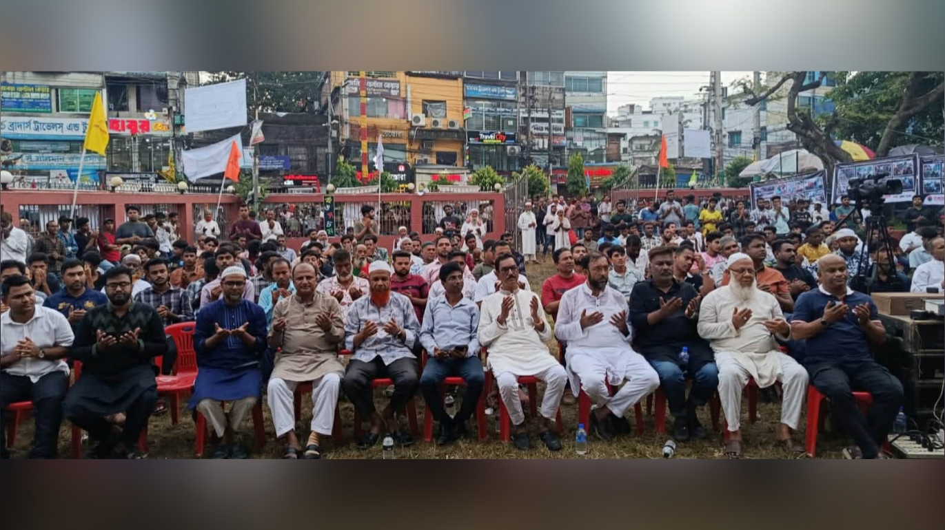ফেনীতে জুলাই শহীদদের স্মরণে ছাত্রদলের দোয়া সভা
