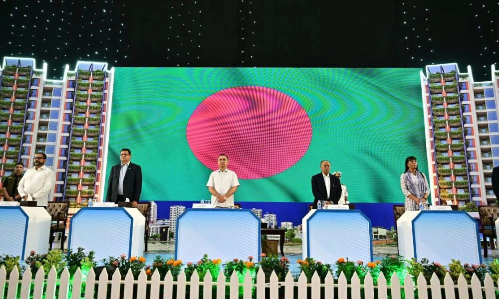 বিশ্ব বসতি দিবসের অনুষ্ঠানে যোগ দিয়েছেন প্রধানমন্ত্রী