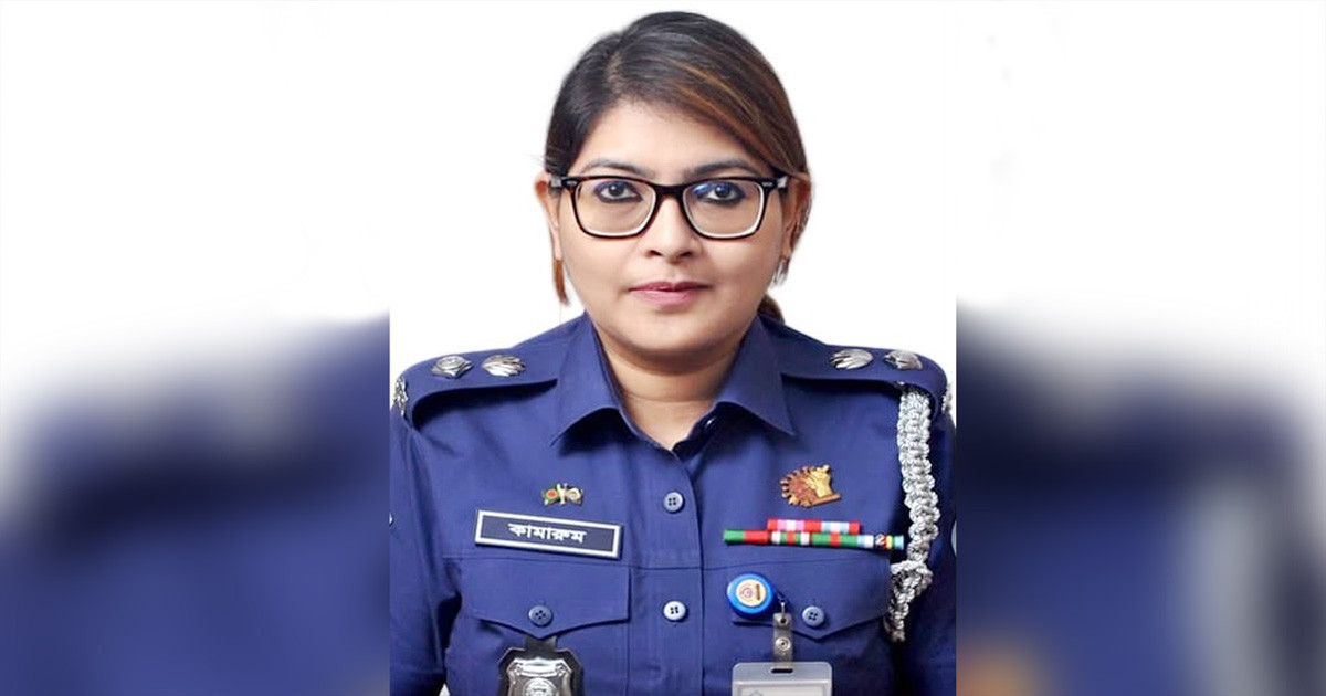 পুলিশ সদরদপ্তরের মিডিয়া বিভাগে নতুন এআইজি কামারুম মুনিরা