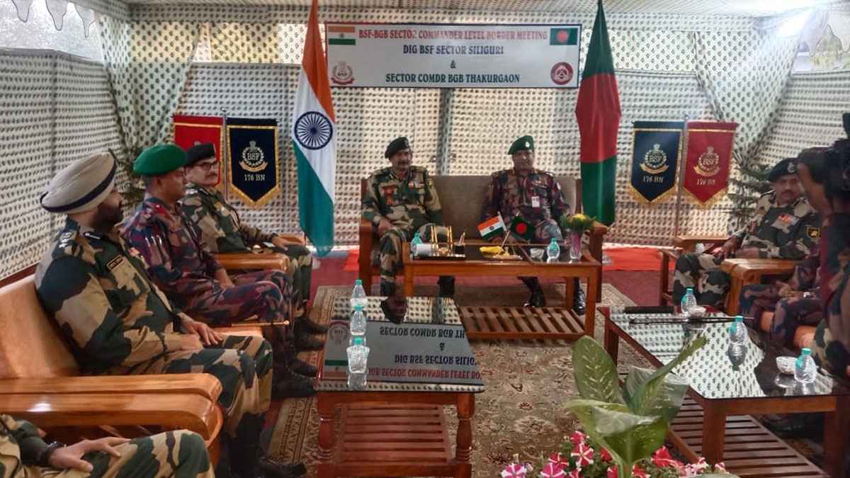 বাংলাবান্ধায় বিজিবি-বিএসএফ সেক্টর কমান্ডার পর্যায়ে বৈঠক