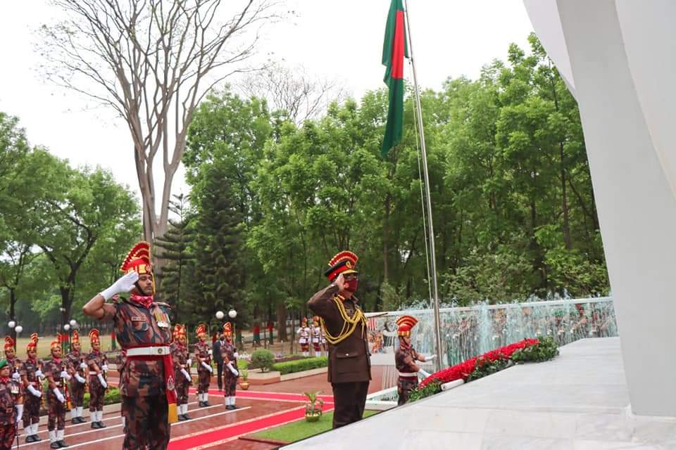 যথাযোগ্য মর্যাদায় মহান স্বাধীনতা দিবস উদযাপন করেছে বিজিবি