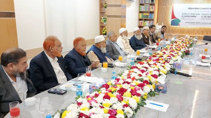 জামায়াত আমিরের সঙ্গে ভুটান রাষ্ট্রদূতের সৌজন্য সাক্ষাৎ