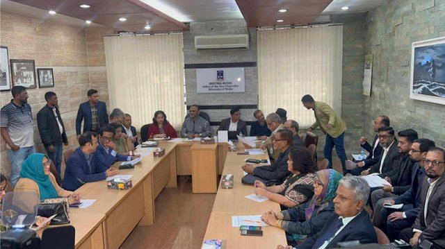 ঢাবি প্রশাসনের সাথে সাত কলেজের অধ্যক্ষদের বৈঠক