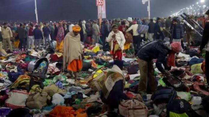 ভারতে কুম্ভ মেলায় পদদলিত হয়ে ৪০ জনের মৃত্যু