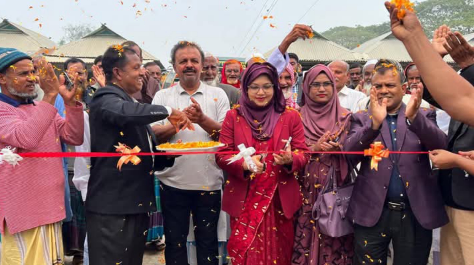 খাগাটিপাড়ার বিদ্যালয় রক্ষায় ইউএনওর প্রতিশ্রুতি বাস্তবায়ন, আনন্দে ভাসলেন এলাকাবাসী