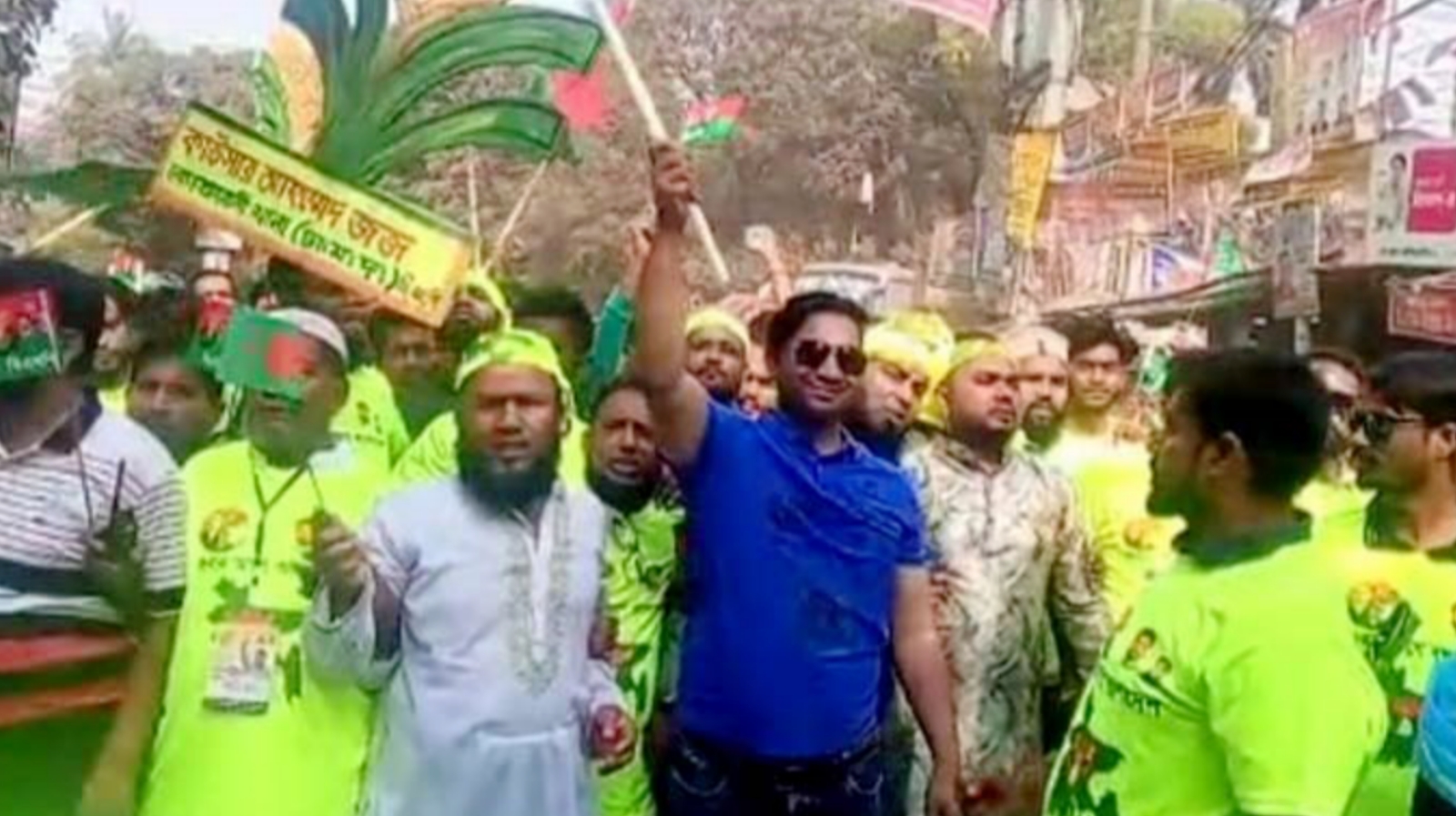 কোতয়ালী থানায় কর্মশালা অনুষ্ঠানে কাউসার আহমেদের নেতৃত্বে বিশাল শোডাউ