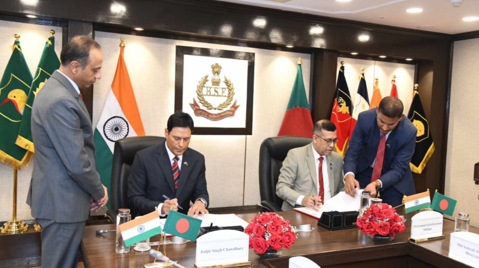সীমান্তে স্থাপনা-বেড়া নির্মাণে যৌথ পরিদর্শন-দলিলের সিদ্ধান্ত