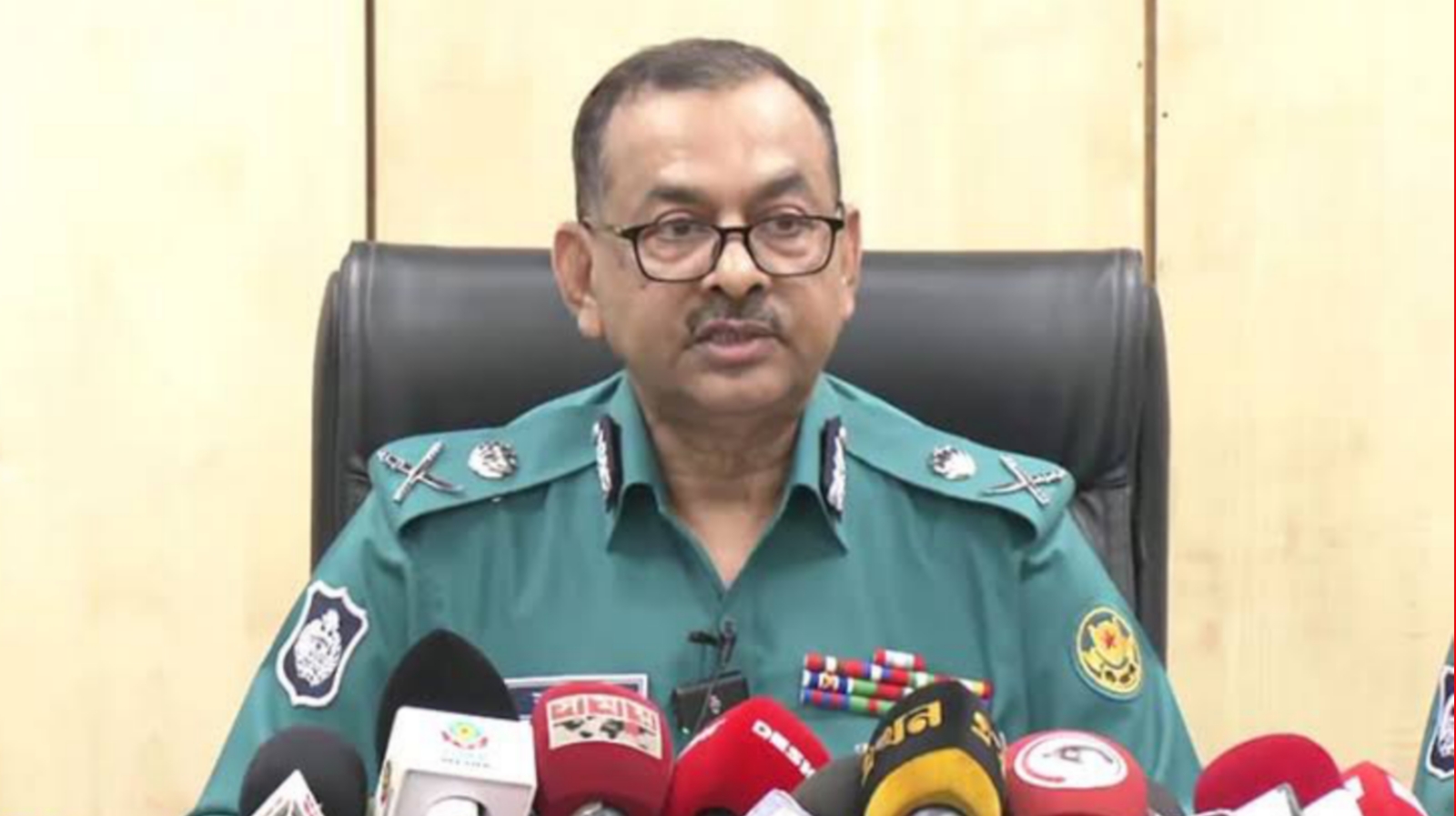 বক্তব্যের জন্য দুঃখ প্রকাশ করলেন ডিএমপি কমিশনার