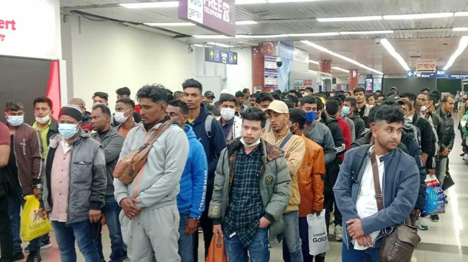 লিবিয়া থেকে ফিরেছেন আরও ১৬১ বাংলাদেশি