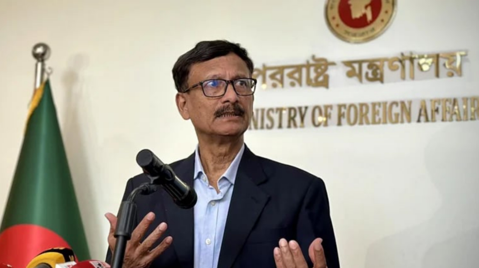 প্রধান উপদেষ্টার চীন সফরে চুক্তি নয়, এমওইউ সই হবে: পররাষ্ট্র উপদেষ্টা