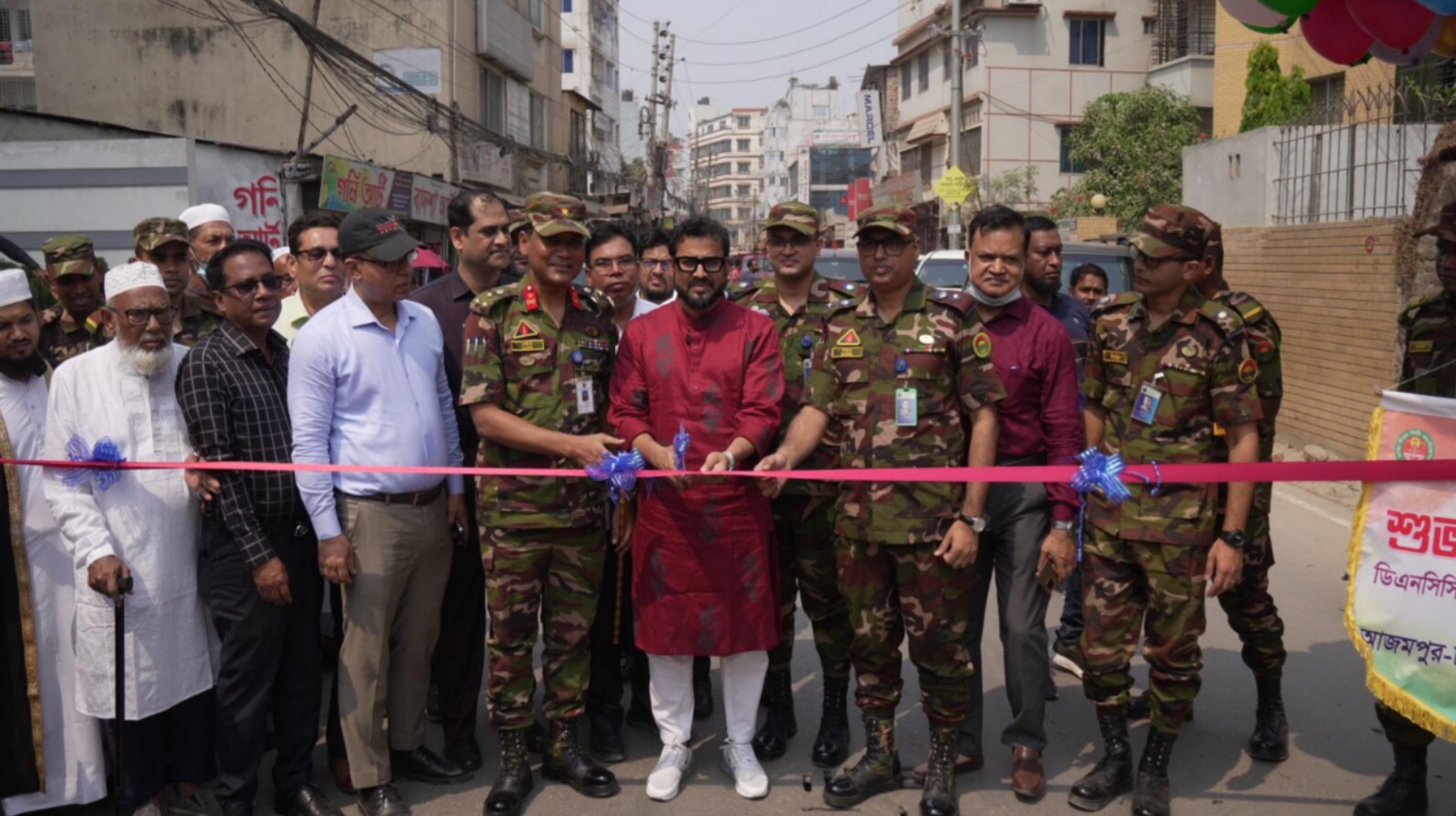 ডিএনসিসির দুটি রাস্তা উদ্বোধন