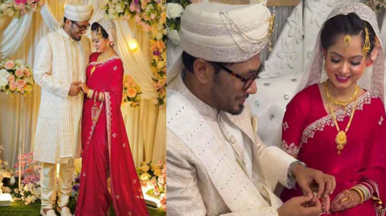 বিয়ে করলেন অভিনয়শিল্পী জামিল ও মুনমুন