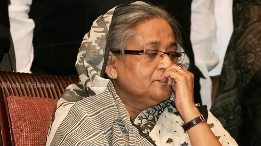 দেশত্যাগের আগে আত্মীয়-স্বজনকে ভুল ইংরেজিতে ক্ষুদে বার্তা দেন হাসিনা
