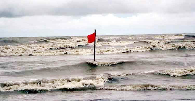 উপকূলীয় এলাকায় দমকা হাওয়া, সমুদ্র বন্দরে সতর্ক সংকেত