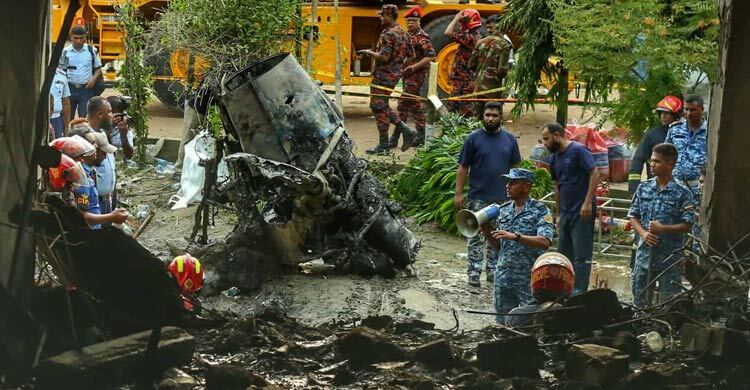 বিমান দুর্ঘটনা মঙ্গলবার রাষ্ট্রীয় শোক ঘোষণা করে প্রজ্ঞাপন জারি
