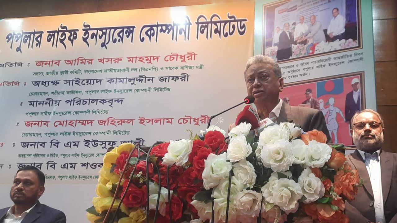লীগ দলীয় বিবেচনা ব্যাংক, ইন্স্যুরেন্স দিয়ে অর্থনীতি ধ্বংস করেছে : আমির খসরু