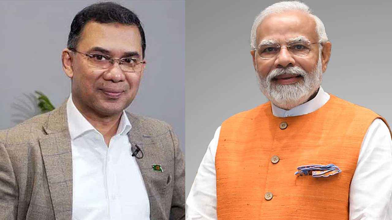 তারেক রহমানকে মোদির অভিনন্দন, পাশে থাকার বার্তা