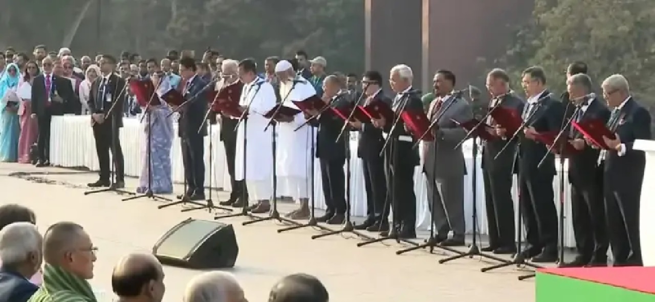 শপথ নিলেন ২৫ মন্ত্রী ও ২৪ প্রতিমন্ত্রী