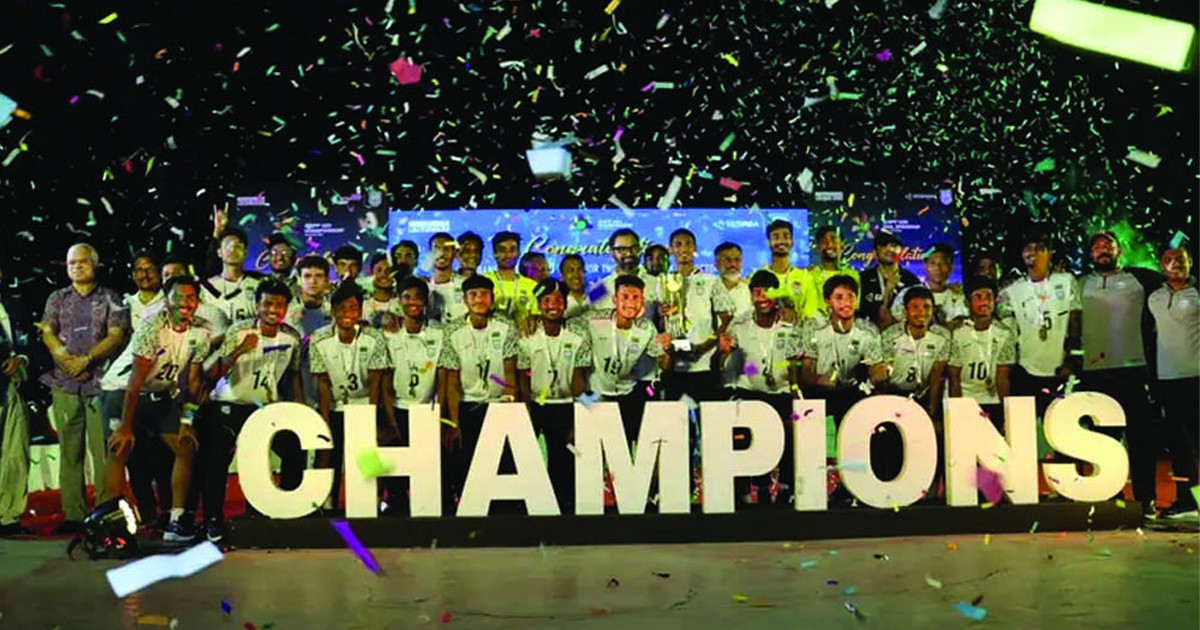 জমকালো সংবর্ধনায় সাফজয়ী যুবাদের অর্থ পুরস্কারের ঘোষণা