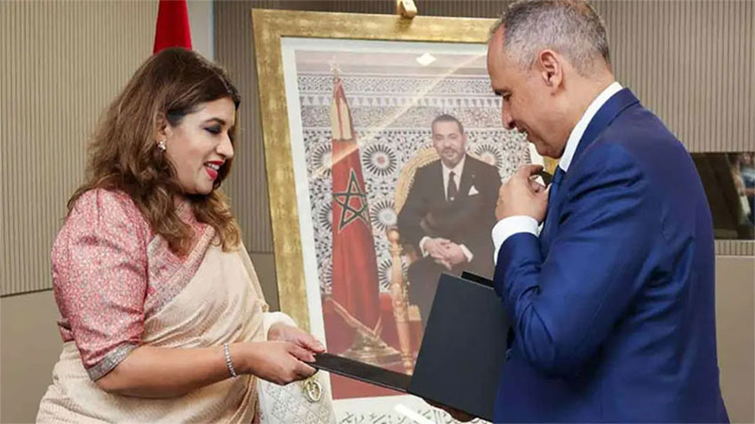 মরক্কোর বাণিজ্য মন্ত্রীর সঙ্গে পররাষ্ট্র প্রতিমন্ত্রীর বৈঠক